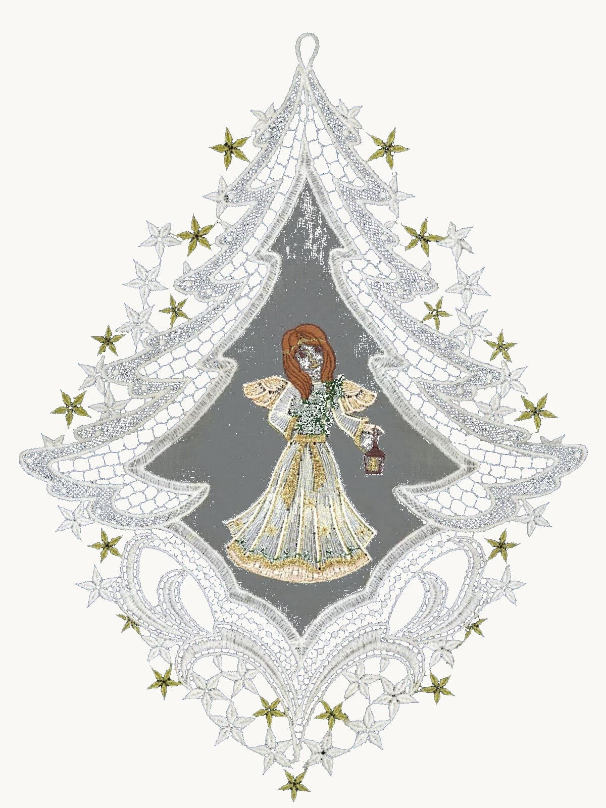 Angel in Tree Frame